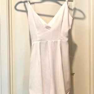 Superdown White Cutout Romper